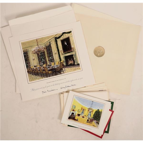 White House Christmas Cards, 1969-2000, 20 Total [183164]