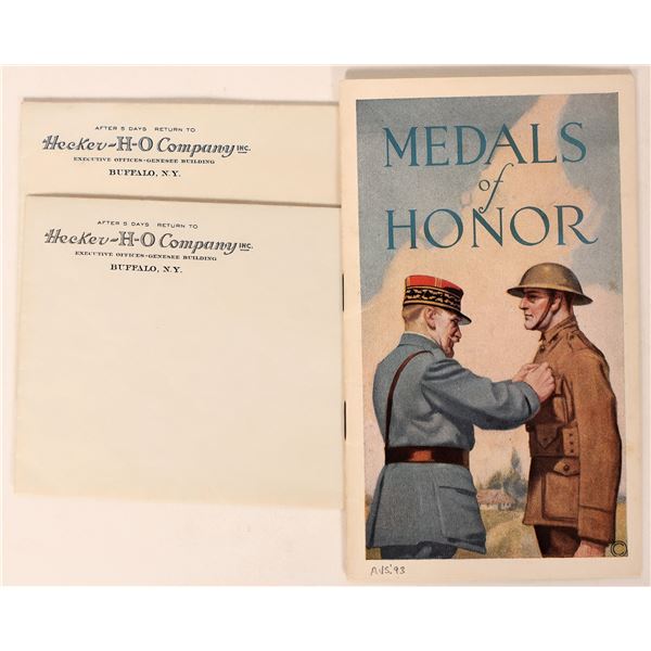 Hecker H O Medals of Honor Booklet [183200]