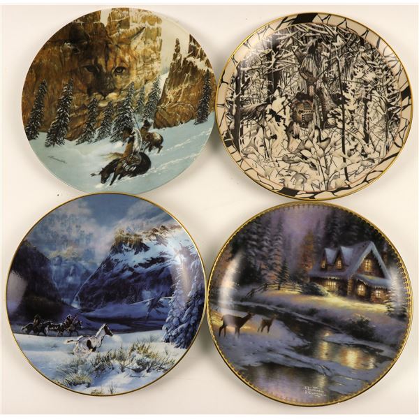 George & Bradex Collector Plates (4 Different) [147408]