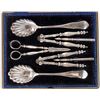Image 3 : Mappin & Webb Fruit & Nut Silver Set 1895 [178481]