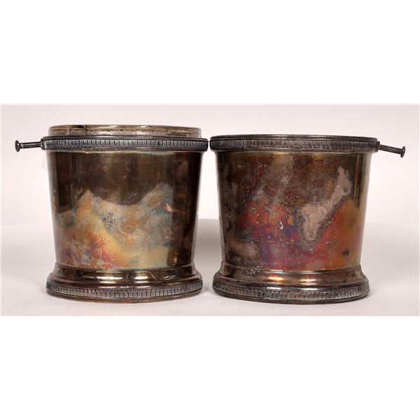 Silver Plated Champagne Bucket Pair [178408]
