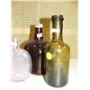 Image 3 : Lot of: pumpkin seen flask, milk bottle and 3 old bottles (194)