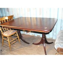 American Duncan - Phyfe style mahogany table (2)