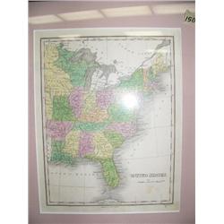 Map of Eastern U.S. starting with Missouri territory to Eastern Seaboard, published by A. Finley, Ph
