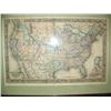 Image 1 : Fantastic map of U.S.,  territories and Canada - shows WA territory, Dakota territory, New Mexico, A