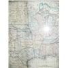 Image 3 : Fantastic map of U.S.,  territories and Canada - shows WA territory, Dakota territory, New Mexico, A