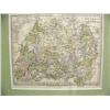 Image 1 : Double matted and framed map, published in London 2/1/1802 by R. Wilkinson, map of Europe (194)