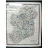 Image 1 : Matted an framed map of Ireland, published around 1871 by James Wyld of London (194)