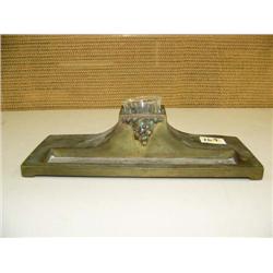 Brass inkwell (2)