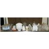 Image 1 : Huge collection of glass shades and chimneys and antique glass baby bottles (2)