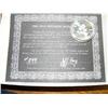 Image 2 : Lot of Jeff King memorabilia: 2 signed cards, booty for dog, Jinx Breaker Medallion - pure silver me