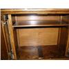 Image 2 : Solid oak Queen Anne legged entertainment center (2)
