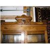 Image 2 : American Eastlake walnut drop front desk with cabinet circa 1860