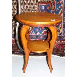 American cherry wood lamp table (2)