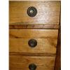 Image 3 : 3 drawer Quarter Sawn oak chest of drawers circa 1900 (2)