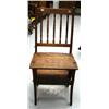 Image 1 : Extremely rare American chair that folds into steps (!94)
