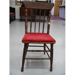Pressed back American chair (194)