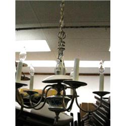 White and blue chandelier (200)