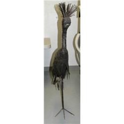 Unique metal bird garden ornament (199)