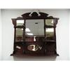 Image 1 : Mahogany finish mirror (2)