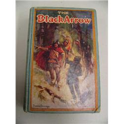 "The Black Arrow" by Robert Louis Stevenson, Illustrated by Frances Brundage. Publisher: New York: T