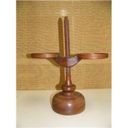 Wood candle stick - adjustable (194)