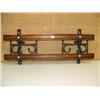 Image 1 : Wood and iron hanging coat rack (194)