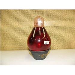 Old mount on wall Fire extinguisher of glass (194)