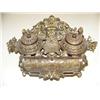 Image 1 : Very ornate Victorian desktop ink well set (194)