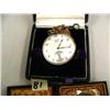 Image 2 : Elgin pocket watch, presented by Ford Motor Company, gold and old gold framed photograph (194)
