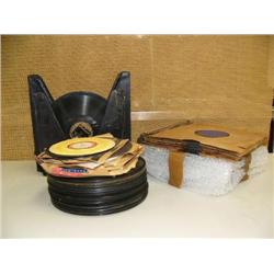 Large lot of old 78 records (199)