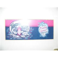 CHOICE on 3 early advertisements framed: Tabasco brand oysters (194)