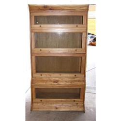 Light finish lawyers book shelf (2)