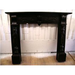 Dark finish mantle (2)