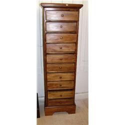 10 drawer chest - light finish (2)