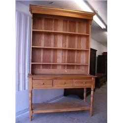 Natural wood hutch (2)