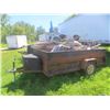 Image 1 : 2011 Bumper Hitch Single Axle Metal Box Trailer 10' x 5 1/2' - Has TOD