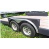 Image 10 : 2013 Bumper Hitch 26' Flat Deck Tandem Trailer 7000lbs x 2 Has TOD 