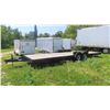 Image 1 : 2013 Bumper Hitch 26' Flat Deck Tandem Trailer 7000lbs x 2 Has TOD 