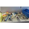 Image 1 : New Large Caulking Guns, Stucco Brackets, Trowels & More in Storage Tub
