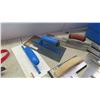 Image 8 : New Large Caulking Guns, Stucco Brackets, Trowels & More in Storage Tub