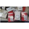 Image 5 : Storage Tub Full of Electrical Thermostats, Boxes, Switches, Plugs, 