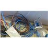 Image 8 : Storage Tub Full of Electrical Thermostats, Boxes, Switches, Plugs, 