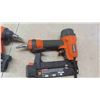 Image 7 : 2 Ridgid Air Nailers : Straight Finishing Nailer Model R250SFA & Brad Nailer