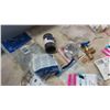 Image 8 : Storage Tub Full of Plumbing : Taps, Brass Fittings, Shark Bite Accessories, 