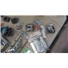Image 2 : New Hardware in Storage Tub: Casters, Latches, Hooks, Barrel Bolts, Screws