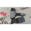 Image 2 : Porter Cable 250 Coil Nailer, Prime LUG32H Air Stapler, Air Couplings