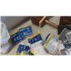 Image 7 : Trowels, Brushes, Sanding Sponge, Tile Wedge Spacers, Drywall Tape & Storage