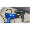 Image 5 : Dewalt DWD110 3/8'' Drill , 2 Heat Guns, Trouble Light