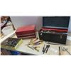 Image 1 : 2 Metal Tool Boxes, Wrenches, Sockets, Ratchets, Plus
